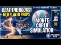 MLB Player Prop Monte Carlo Simulation How Sports Models Work