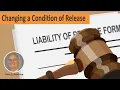 Order of the Court Changing a Condition of Release