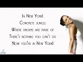 Download Lagu Alicia Keys - Empire State of Mind (Part II) Broken Down (Lyrics)