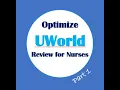 All About UWorld for NCLEX - part 1