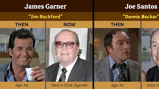The Rockford Files 1974 Then and Now 2024 How They Changed