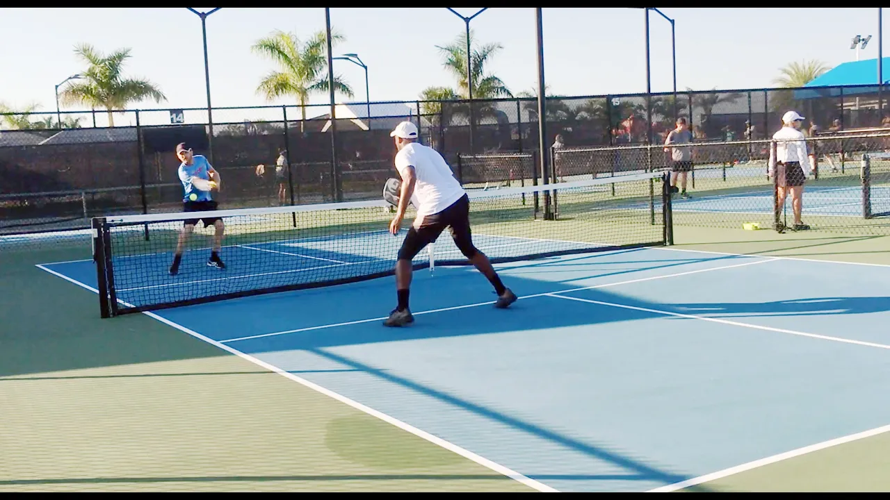Jason Garriotte vs Jay Campbell - APP Pickleball Pro Singles - Port St Lucie, Florida - 12/12/2021