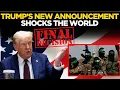 Trump LIVE | Trump Makes STUNNING Announcement in All-Important Press Conference | US News LIVE