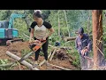 Download Lagu The excavator opens the way up the mountain.