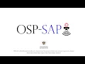 OSP-SAP A software tool for optimal sensor placement
