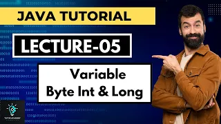 Java Tutorial For Beginners 5 - Variable Byte Int Long