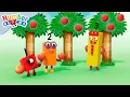 Counting Fruit Patterns and Combinations Counting for Kids Numberblocks