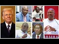 Lagu Donald Trump Good news for Ghana after John Mahama came in? Bryan blame Bawumia😳Yandoh on Abu trica