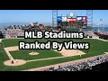 MLB Stadiums Ranked By Views