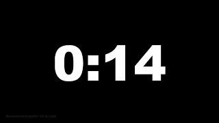 14 seconds 14 secs clock timer countdown Alarm Focus