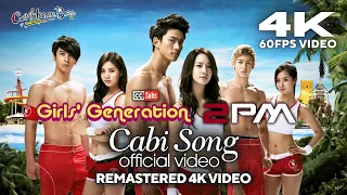 girls generation u0026 2pm cabi song remastered 4k 60fps video 