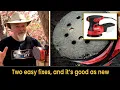 Harbor Freight Bauer Random Orbit Sander - Easy Pad Replacement Upgrade Dust Bin Fix