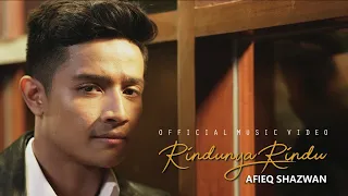 afieq shazwan rindunya rindu ost bukan hanya sekadar cinta official music video 