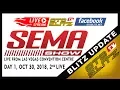 SEMA SHOW 2018, DAY ONE, OCT 30, 2018, LIVE 2 | Otoblitz TV