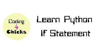 Learn Python - If Statement