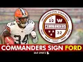BREAKING Washington Commanders SIGNING Jerome Ford In 2026 NFL Free Agency Commanders News