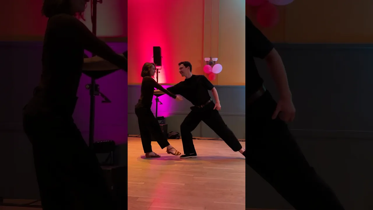 West Coast Swing Improvisation Part 1 #semionmaria #westcoastswing #modernswing #improvisation