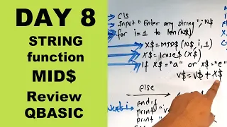 SEE Computer science STRING function in QBASIC Day 8 Readersnepal