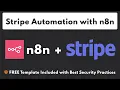 Payment Processing with Stripe in n8n Step-by-Step Guide Free Template