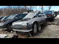 Junkyard Exploration 1987 HONDA CIVIC - LKQ Pick Your Part