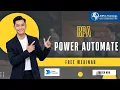 RPA-Power Automate Free Webinar