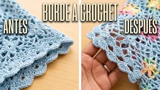 El Borde a Crochet Perfecto para Transformar Cualquier Blusa