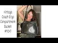 Vintage Coach Ergo Compartment Bucket Bag Talk