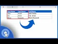 How to Combine First and Last Name in Excel