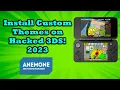 3DS Homebrew Add Custom Themes Anemone Guide 2023