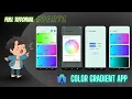 Creating a Color Gradient App Tutorial Gradient Generator PART 1 RoomDB AndroidStudio 2023