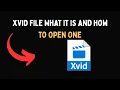 XVID File What It Is and How to Open One