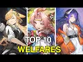 TOP 10 BEST WELFARE OPERATORS IN ARKNIGHTS