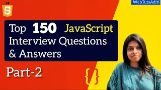 Top 150 JavaScript Questions Part 2 Top 30 JavaScript Interview Questions JavaScript Questions
