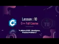 C Full Course Inheritance with example Practice Problem Lesson 10 part 6