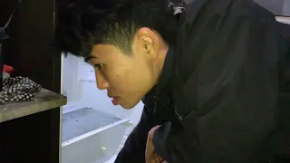 buổi tối tranh thủ chùi rửa tủ lạnh - phạm mạnh vlog