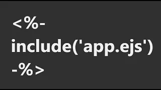 how to include ejs files to another ejs file in node js