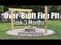 Over Built Smokeless Fire Pit Using Methods From How To Home Haxman MISTAKES MADE