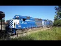 Great lakes central railroad 392+393 owosso Michigan June 23 2022