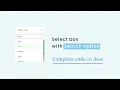 Custom select box with search bar using HTML CSS JS complete code