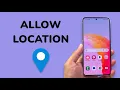 How To Allow Location Access To Apps On Android Phone