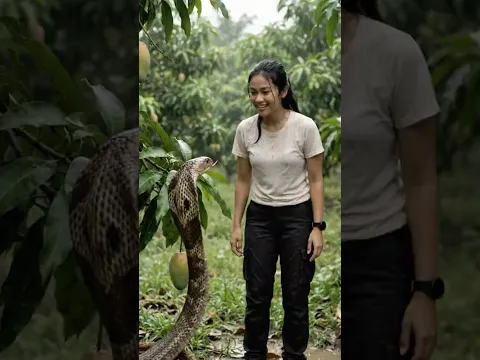 Mango Picking Turned Deadly! But She Tried to Befriend the Cobra?!