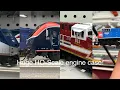 Huge HO-Scale engine case a with loads of engines at Rider s Hobby Store in Grand Rapids MI