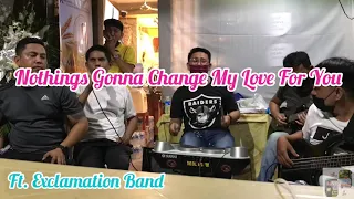 Download Nothings Gonna Change My Love For You cover by A \u0026 J feat.| Exclamation Band MP3