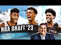 2023 NBA Draft Round 1 on ESPN Live reaction to every pick trade Hoop Collective