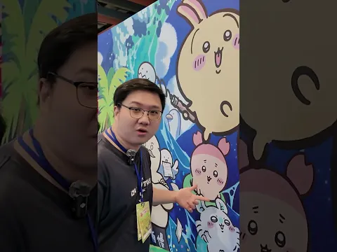 猛男都會看吉伊卡哇！【黑羽】 #黑羽 #shorts #動漫展 #漫畫博覽會 #2026夏季漫畫博覽會 #吉伊卡哇 #chiikawa