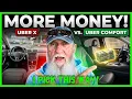 Is Uber COMFORT Actually Worth It Makes MORE MONEY