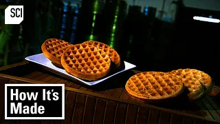 How Ice Cream Cones, Waffles, Peanut Butter \u0026 More Are Made | How It's Made | Science Channel