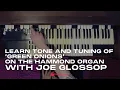 Leer de toon en stemming van Green Onion op het Hamon-orgel met Joe Glossop