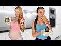 Little Sister Tries WEIRD Pregnancy Cravings