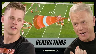 Joe Burrow Boomer Esiason are Cincinnati Superstars NFL Generations